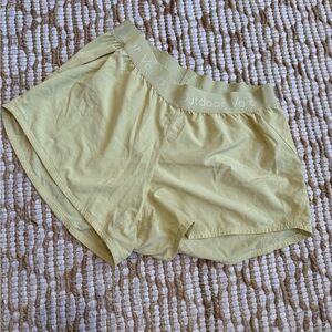 Outdoor Voices Yellow Relay Shorts